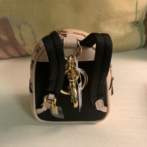 Coach Floral Mini Backpack - Bag Charm/Key Chain - Picture 5 of 9
